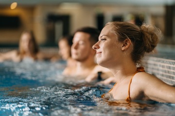 Z bazénu rovnou do sauny!