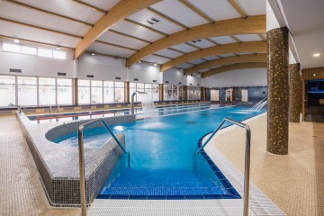 Heated indoor pool